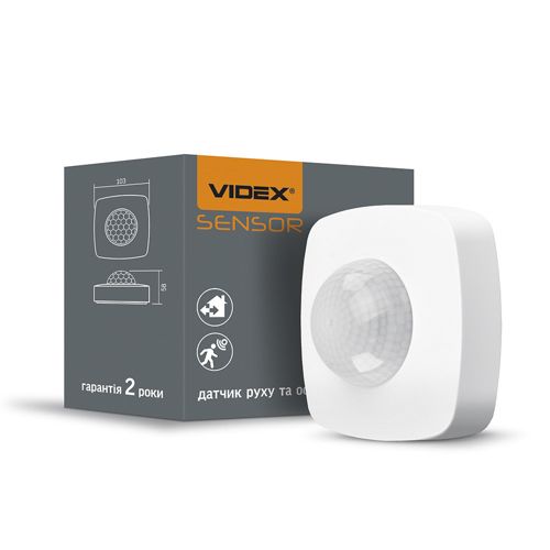 Датчик руху та освітленості Videx інфрачервоний VL-SPC24W 1200W 220V