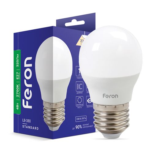 Лампа LED Feron LB-380 4W E27 2700K