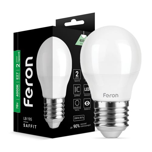 Лампа LED Feron LB-195 7W E27 4000K