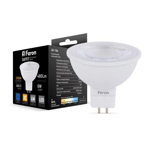 Лампа LED Feron LB-194 6W G5.3 2700K