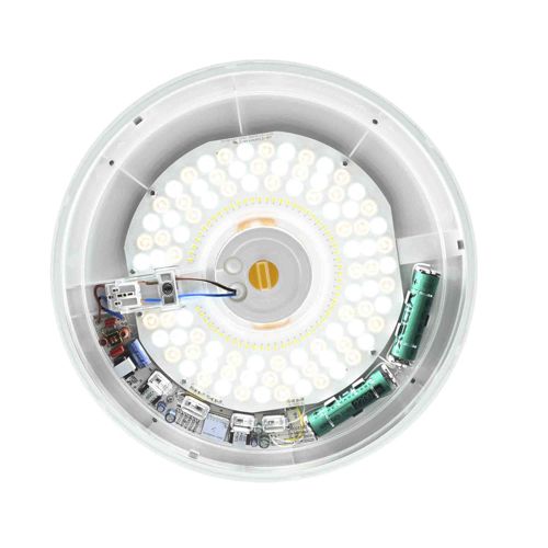 LED світильник Videx аварійний накладний з датчиком руху 30W 2700-6500К 220V