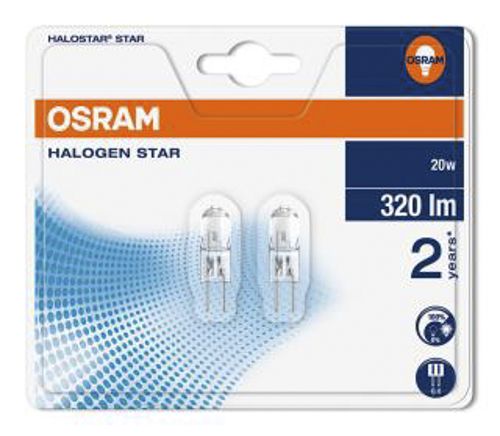 Лампа галогенна OSRAM HALOSTAR STAR 20W 12V G4