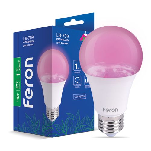 Лампа LED для рослин Feron LB-709 11W E27