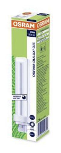 Лампа люмінесцентна OSRAM DULUX D/E 26W 4000К G24q-3