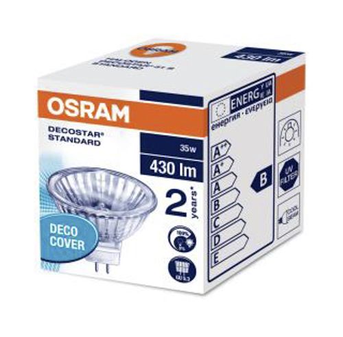 Лампа галогенна OSRAM з рефлектором DECOSTAR Standard 35W 12V GU5.3