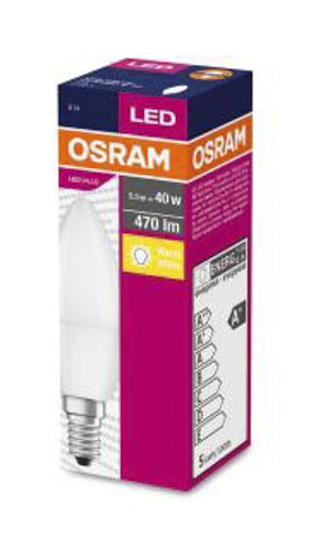 Лампа LED OSRAM свічка CLAS B40 5W 2700K 220-240V E14