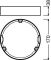 Рамка для монтажу світильників "downlight" SLIM FRAME DN155 Білий