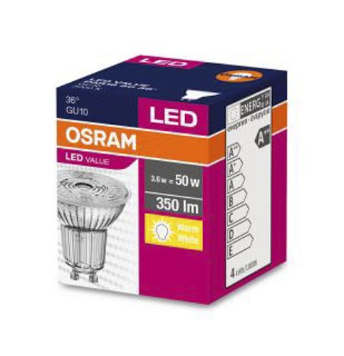 Лампа LED OSRAM рефлекторна PARATHOM® PAR16 100 36° 3.6 W 3000K GU10