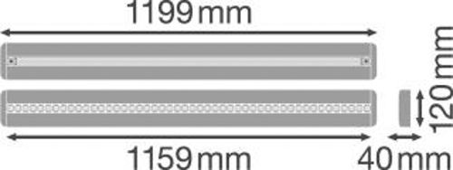 Світильник підвісний LINEAR INDV D/I 1200 42W 4000K