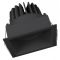 LED світильник вбудований SPOT SQUARE DARKLIGHT ADJUST 8W 3000K FL Чорний