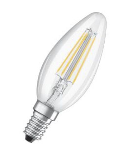 Лампа LED OSRAM філаментна свічка диміруєма CLAS B60 5W 2700K E14