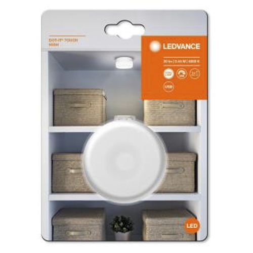 Світильник-нічник LEDVANCE із димером DOT-IT TOUCH HIGH DIM 0,45W Білий