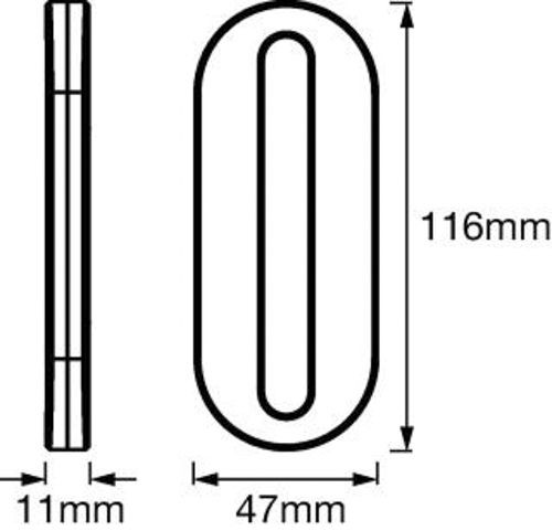 LED бездротовий світильник із датчиками Linear MOBILE IR USB IR USB WHite