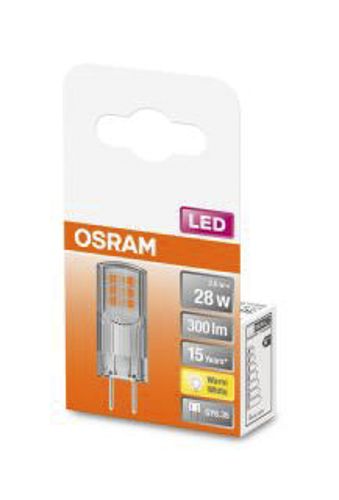 Лампа LED OSRAM PIN 12 V 30 320° 2.6 W 2700K GY6.35