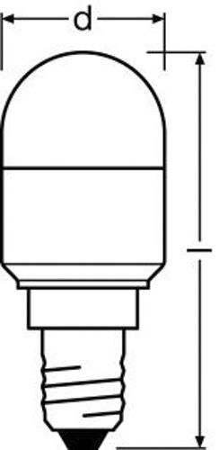 Лампа LED OSRAM спеціальна трубчаста SPECIAL T26 20 2.3 W 2700K E14