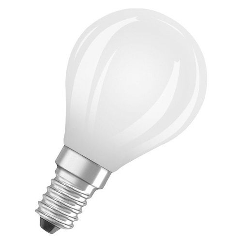 Лампа LED OSRAM кулька CL P60 D 55W 4000K GL FR E14