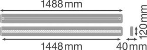 Світильник підвісний LINEAR Indivi DIRECT 1500 48W 4000K