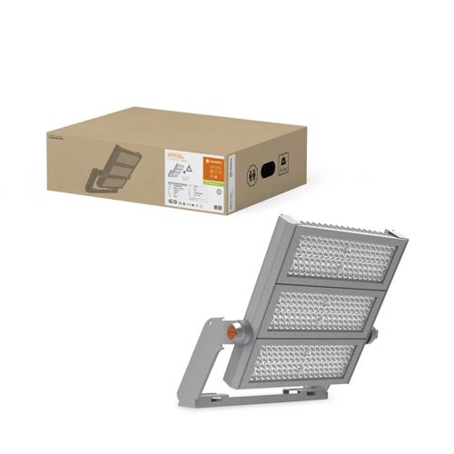 LED прожектор LEDVANCE FL MAX LUM 900W SYM 60 WAL 5700К IP66 сірий
