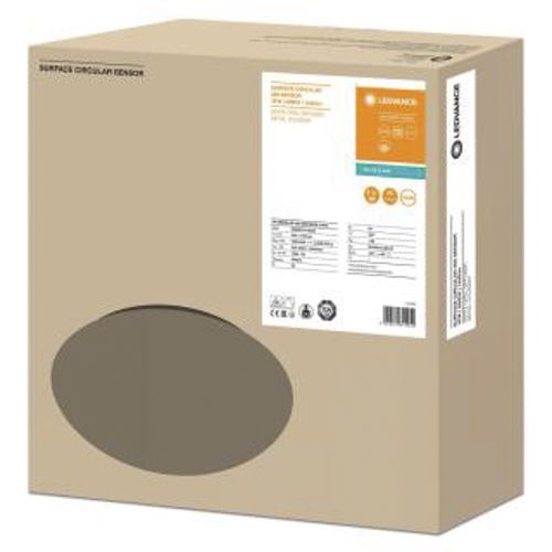 LED світильник LEDVANCE SURFACE CIRCULAR 350 SENSOR 18W 4000K IP44 Білий