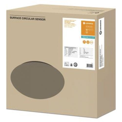 LED світильник LEDVANCE SURFACE CIRCULAR 400 SENSOR 24W 4000K IP44 Білий