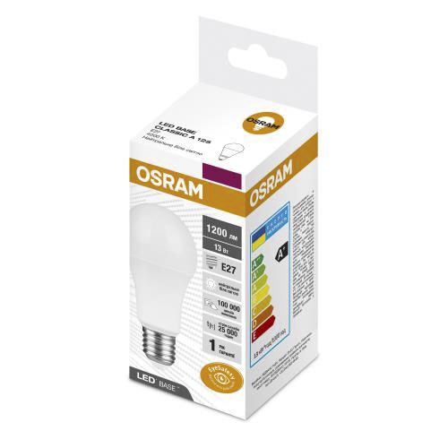 Лампа LED OSRAM груша BASE CLA125 13W 4000K E27
