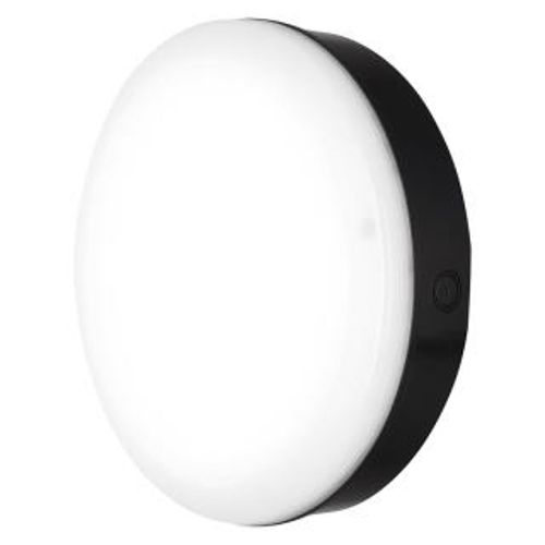 LED світильник LEDVANCE SURFACE BULKHEAD 250 ON/OFF 10W 3000K BK IP65