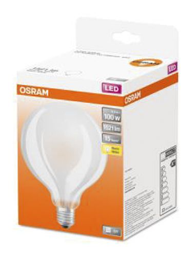 Лампа LED OSRAM Retrofit CLASSIC GLOBE95 100 12 W 2700K E27