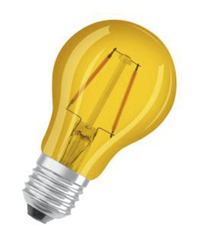Лампа LED OSRAM жовта CLA15 25W 622 YE E27