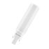 Лампа LEDVANCE DULUX D E13 HF V 6W 3000K G24Q-1