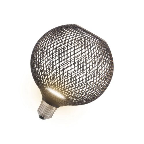 Лампа LED OSRAM FLAT G125 BLACK 3,5W 2700K FR E27