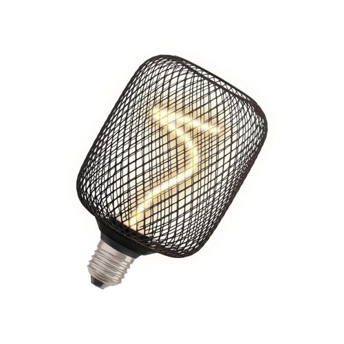 Лампа LED OSRAM DECO SPIRAL SQ100 BLACK DIM 3,5W 1800K S FIL E27