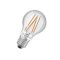 Лампа LEDVANCE філаментна груша CL A40 DS 4.9W 2700K FIL CL E27