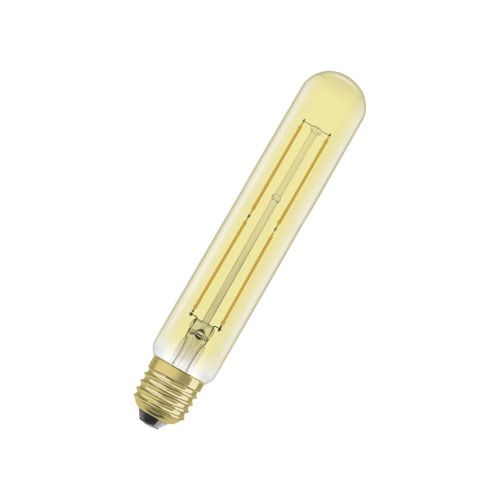 Лампа LED OSRAM філаментна VINTAGE 1906 TUBE 35 4W 2000K 230V FIL GOLD E27 4X1
