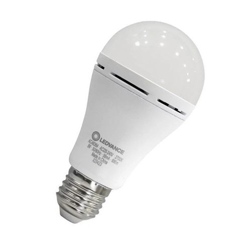 Лампа LED OSRAM груша з акумулятором 8W 2700K 230V E27