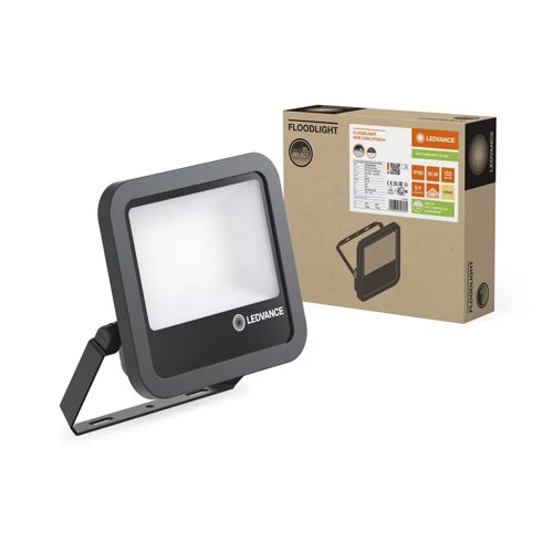 LED прожектор LEDVANCE FL 100P 69W 3000К PS SY100 IP66 чорний