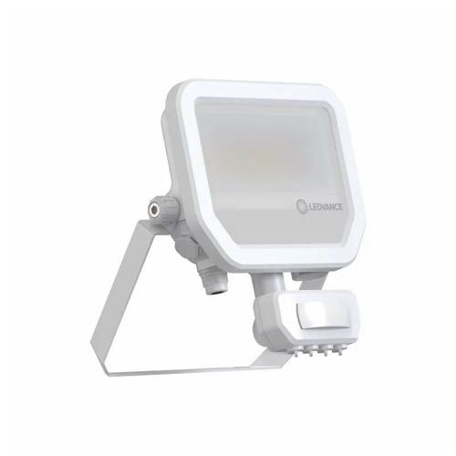 LED прожектор LEDVANCE FL 20 SNP 17W 4000К з датчиком руху IP65 білий