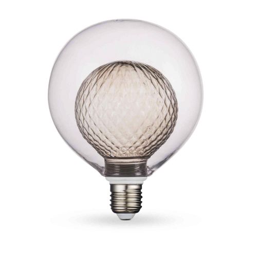 Лампа LED Videx філаментна VL-DG125-BB80LF 3.5W 3000К Е27 Bulb in bulb