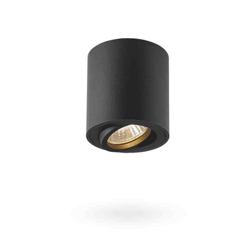 LED світильник під лампу GU10 Videx VL-SPF12A-B накладний чорний