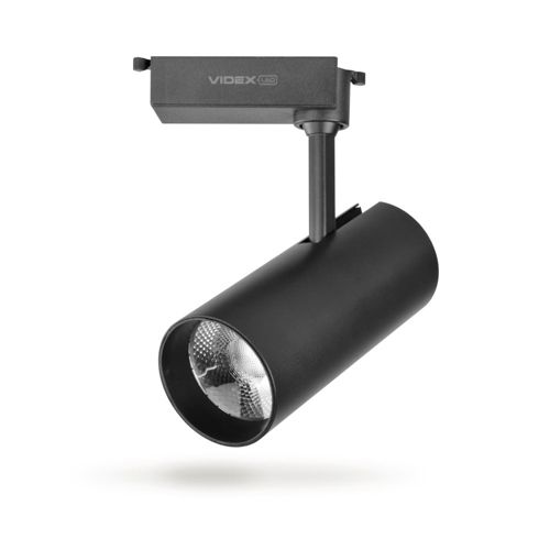 LED світильник трековий Videx 30W 4100К чорний