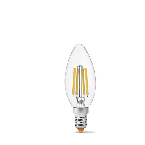 Лампа LED Videx філаментна C37F 6W 3000К E14