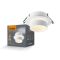 LED світильник під лампу Videx GU10 VL-SPF08R-W врізний круглий білий