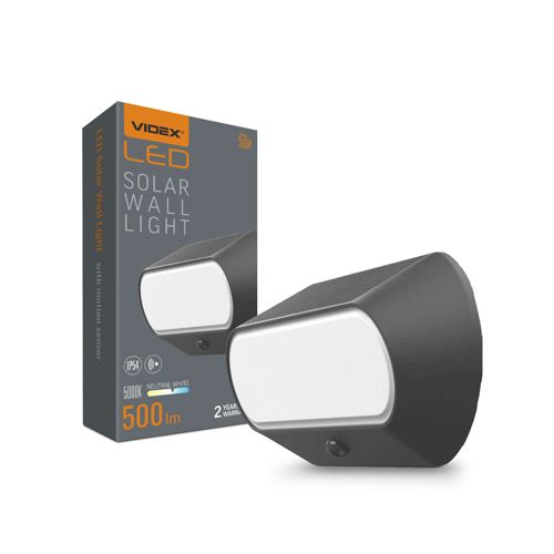 LED світильник автономний настінний Videx VL-BHSO-001-S 500lm 5000К IP54