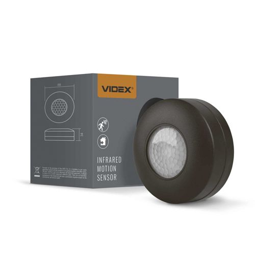 Датчик руху та освітленості Videx інфрачервоний VL-SPC12B 1200W 220V