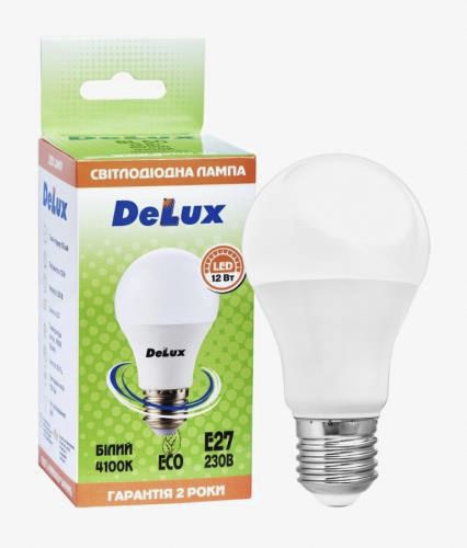 Лампа LED Delux BL 60 12W 4100K E27 (900115000К)
