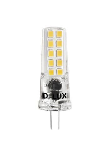 Лампа LED Delux G4E 2W 3000K 12V G4