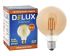 Лампа LED Delux філаментна Globe G95 6W 2700K Е27