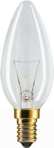 Лампа розжарювання Philips свічка Stan 60W E14 B35 CL 1CT/10X10F
