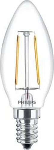 Лампа LED PHILIPS свічка Classic 2-25W E14 2700K B35 CLG-1