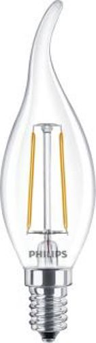 Лампа LED PHILIPS свічка Classic 2-25W E14 2700K B35 CLG