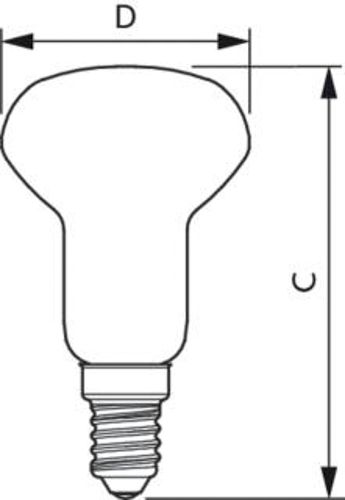 Лампа LED PHILIPS рефлекторна Spot 4W E14 6500K R50
